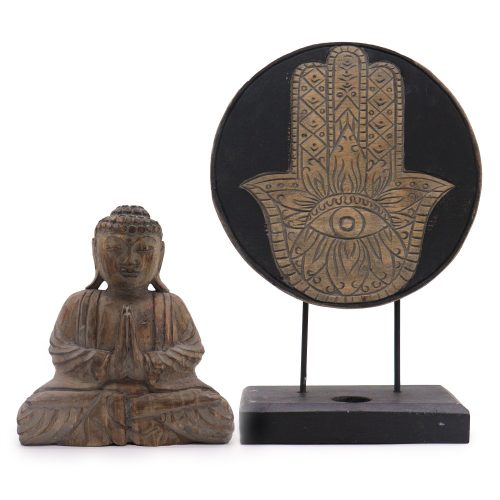 Buddha Feng Shui Együttes - Hamsa - Szürke