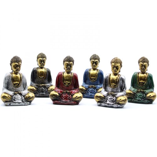 6 db Kicsi Arany Buddha (vegyes)